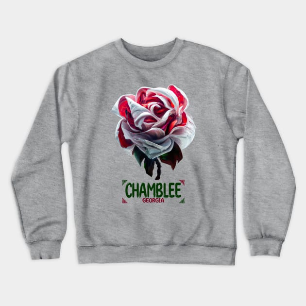 Chamblee Georgia Crewneck Sweatshirt by MoMido